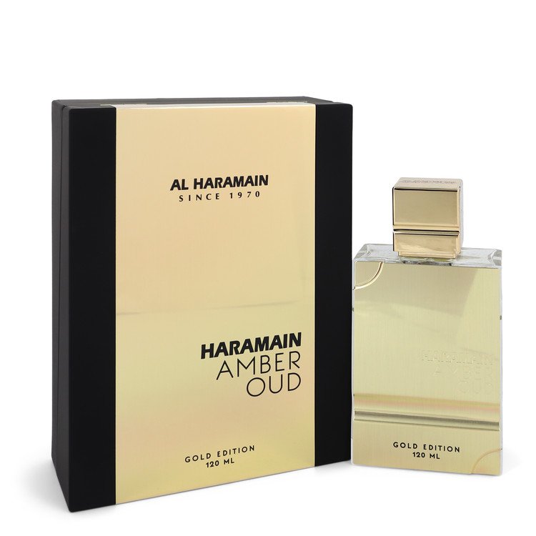 Al Haramain Amber Oud Gold Edition Ed Parfum 4.0 includes brown case
