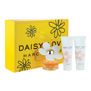 MARC JACOBS DAISY EDT  3PC GIFT SET  3.4 EDT SPRAY, 2.5 OZ LOTION,  0.33 OZ EDT SPRAY